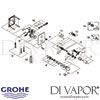 Grohe Eurodisc SE Self-Closing Shower Thermostat Spares
